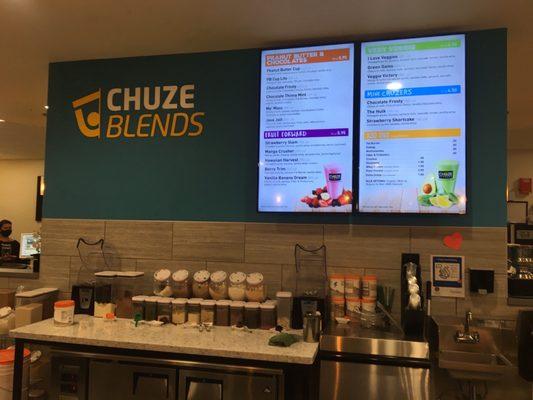 Chuze blends