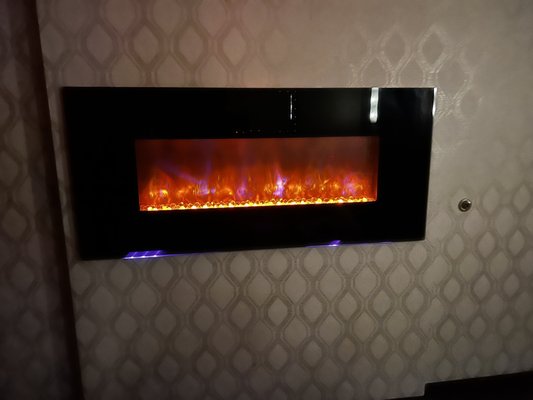 Beautiful fireplace in every room