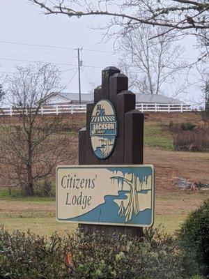 Entrance to Citizen's Lodge Park, Marianna