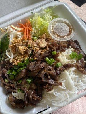 Pork vermicelli