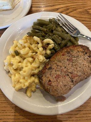 Meatloaf dinner