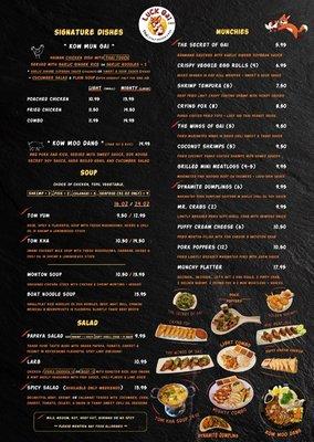 Front Menu