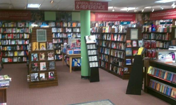 General book area - small but well stocked.