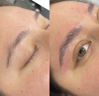 Brow lamination by Vivian