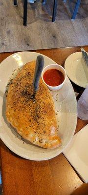 Buffalo Chicken Calzone