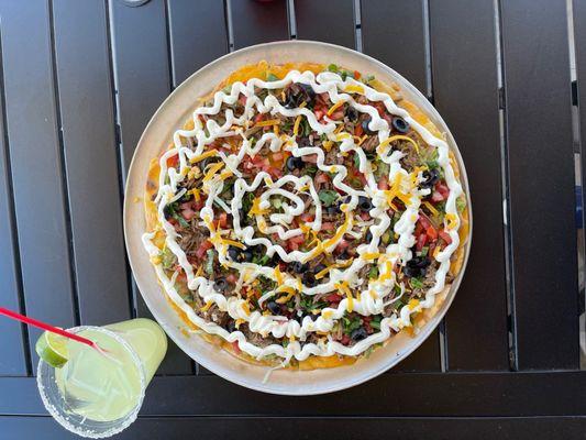 Mexican Pizza Margarita