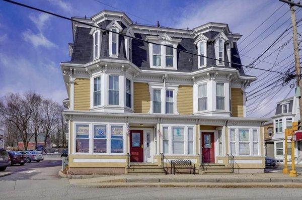 The Mindful Child's home is located in this beautiful building located at One Central Street, unit 6, Saxonville, MA.