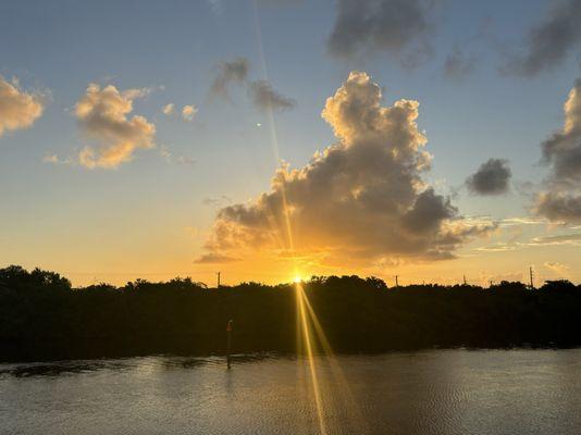 Sunrise from first floor