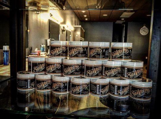 We carry Sauvecito Pomade Both Firme and Matte