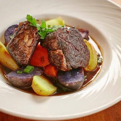 Braised short ribs