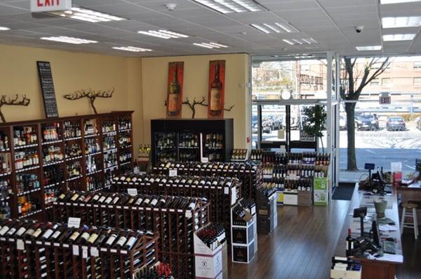 An Overview of the 2nd floor of the Harrison Wine Vault.