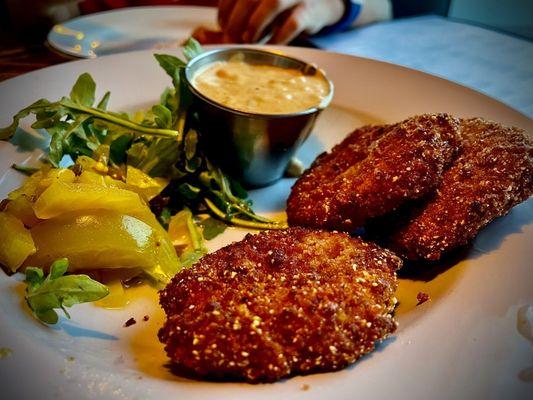 Fried green tomatoes