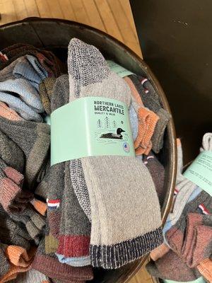 Random pic of some of the socks they sell.