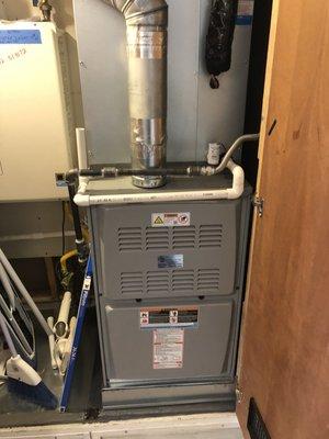 5 ton furnace installation