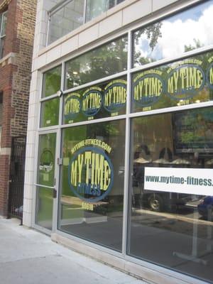 Exterior of MyTime Fitness on Roscoe Street