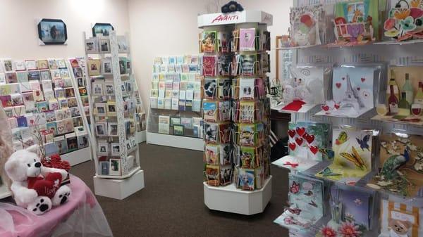 Just some of the beautiful cards we carry.