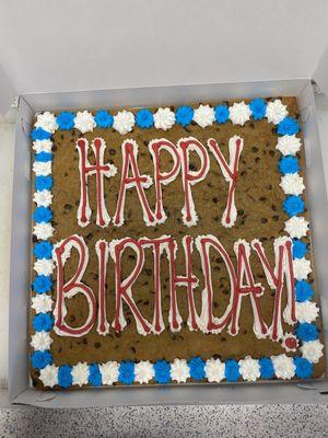 cookie cake examples