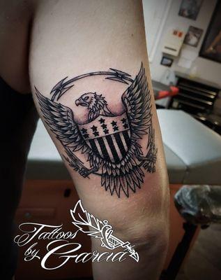 Grey Quill Tattoo