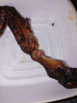 Jerk baby chicken wing