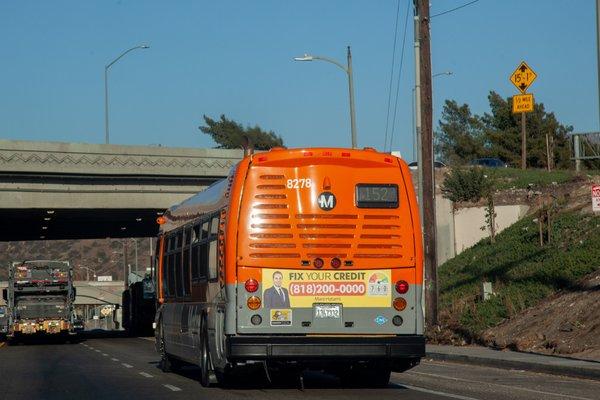 bus advertising los angeles FIX YOUR CREDIT