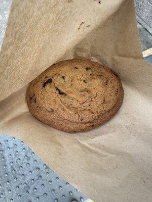 Chocolate chip cookie - buttery and chocolatey!