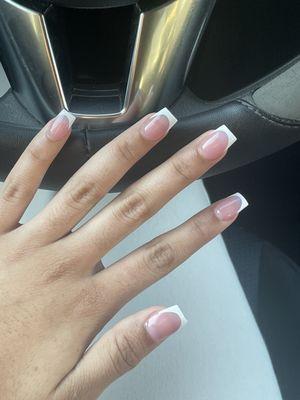 French tip .