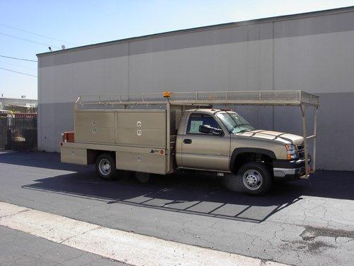 Trucks: Dump, Contractor, Gun, P&D. Bodies: Chipper, Service & more. We do custom work on your work truck(s). Please call for an estimate.