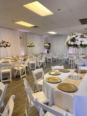 Chic venue for your baby shower bliss. Unforgettable moments await in Henderson's elegant embrace.