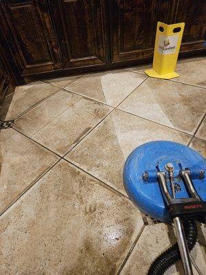 Tile and Grout Cleaning...completely transformed!