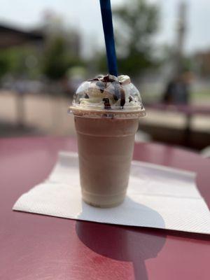 The Mocha shake.  Coffee ice cream with chocolate syrup.  The best shake I've had in a LONG time!