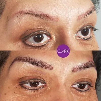 Eyebrow Microblading in Pearland by Clark Beauty