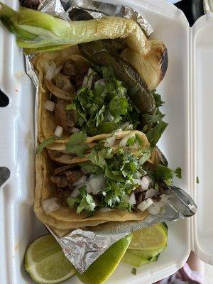 Tacos de asada