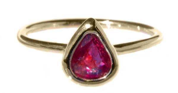 This ruby is famously known as a 'Winza' Ruby from Tanzania, and is considered one the best rubies in the world because of clarity and color