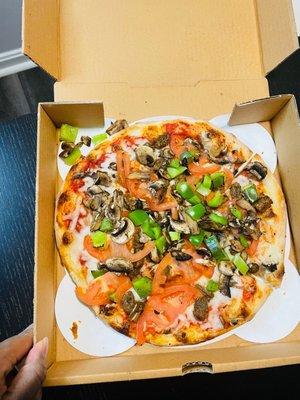 Vegan pizza