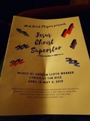 Jesus Christ Superstar flyer