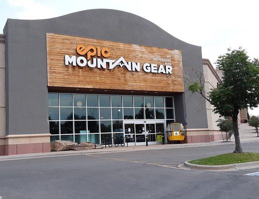 Epic Mountain Gear Westminster Store front