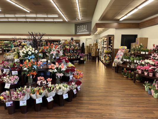 Huge remodel and they still have the obscenely large and utterly pointless anachronistic floral department.