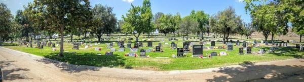 Beautiful, big cemetary with lots of space to pray, reflect, and give thanks with your loved ones