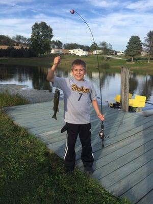 Pond fishing