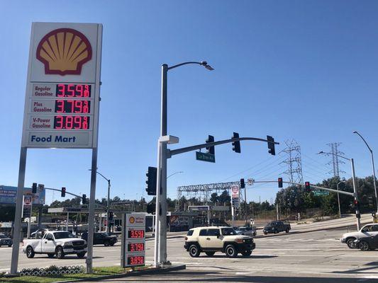 Shell Station- Slauson and La Brea