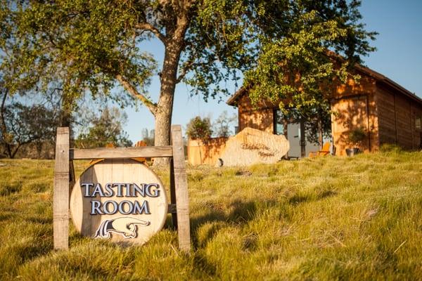 The tasting room