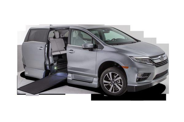 New 2020 Honda Odyssey with VMI Northstar side entry conversion.