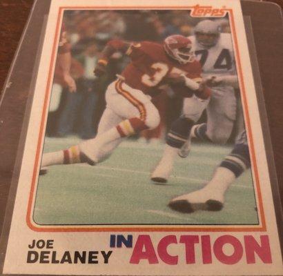 Joe Delaney. Haughton, Louisiana native. Kansas City Chiefs rising star. Sacrificed his life trying to save three drowning children in 1983.