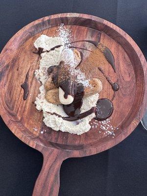 Deconstructed tiramisu