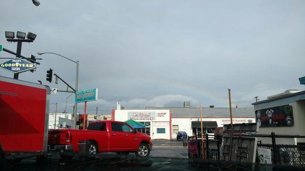 Best food at the end of the rainbow haha!