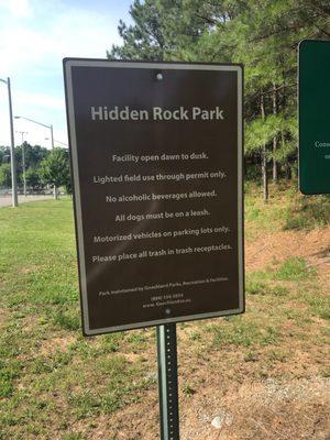 Apropos name for this hideaway park