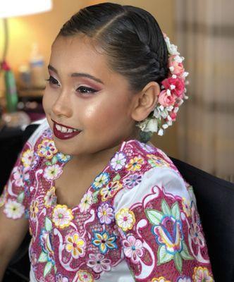 Makeup for the little dancers