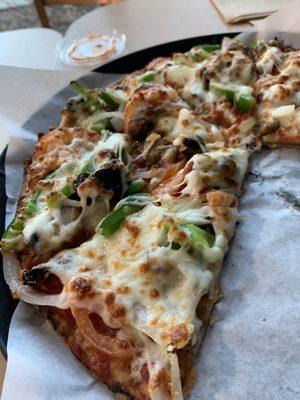 Gluten-free Veggie Pizza