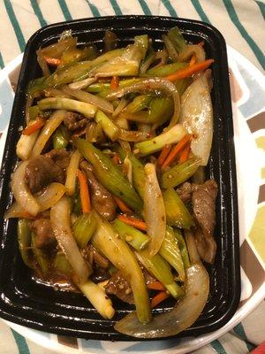 "Mongolian beef"