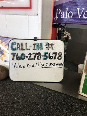 Phone number